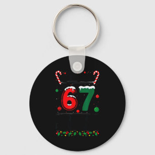 Jungen Mädchen 6 7 Xmas Lustig 67 Meme Dies Ist Me Schlüsselanhänger
