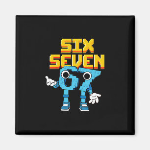 Jungen Mädchen Kinder Italien Brainrot Meme 67 Sec Magnet