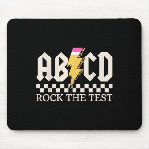 Jungen Mädchen Kinder Lehrer Rock Rock The Test Ab Mousepad