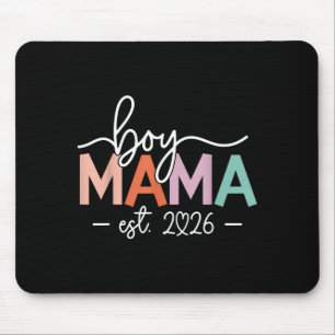 Jungen-Mama est 2026 Jungen-Mama-Schwangerschaft M Mousepad