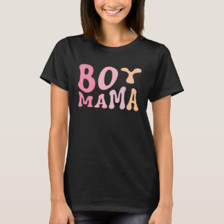 Jungen Mama Jungen-Mama Mutter der Jungen Mutterta T-Shirt