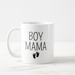 Jungen-Mama-Tasse mit Namen der Kinder, individuel Kaffeetasse