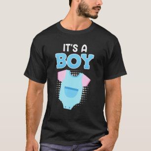 Jungen Mami schwanger mit Baby Junge erwartet Mutt T-Shirt