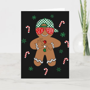 Jungen Männer Weihnachten 6 7 Lebkuchen Lustiges M Karte