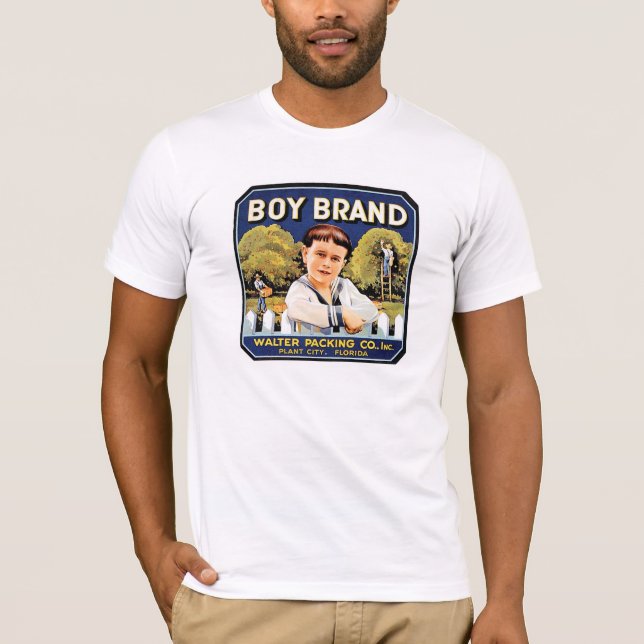Jungen-Marke T-Shirt (Vorderseite)