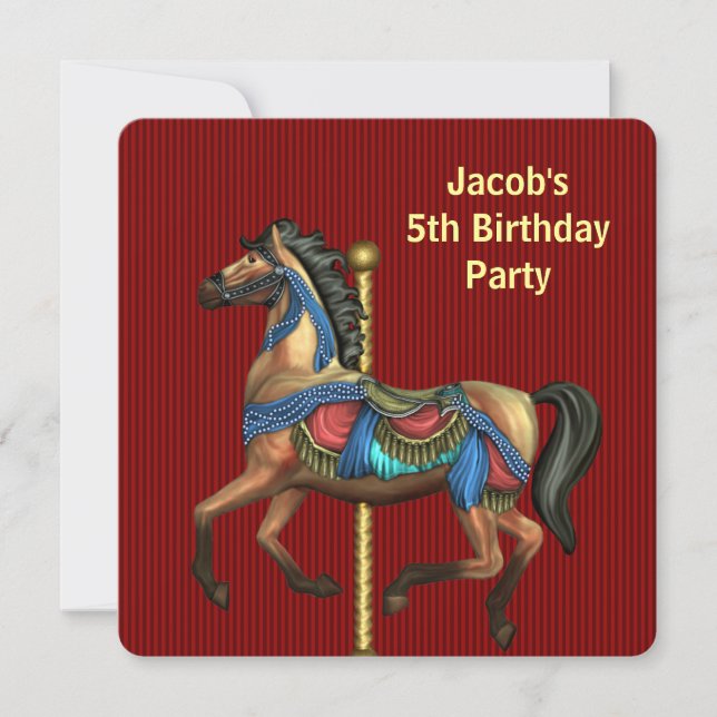 Jungen mit beliebiger Geburtsnummer Einladung (Vorderseite)