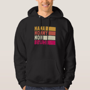 Jungen-Momy-Leben Mama Mommy Mom Bruh Mommy Und Ic Hoodie