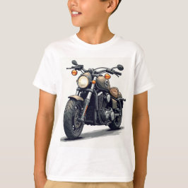 Jungen Motorrad-Shirt T-Shirt