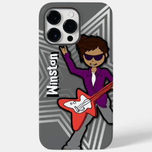 Jungen nennen Rockstar-Kinder graue iPhone-Gehäuse Case-Mate iPhone Hülle