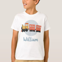 Jungen Niedlich Moderne Blaue Bahn Reisen Kinder