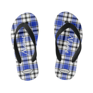 Jungen-Plaid-Flip-Flops HAMbWG Kindersandalen Kinderbadesandalen