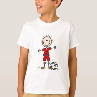 Jungen-rote einheitliche Fußball-T - Shirts und