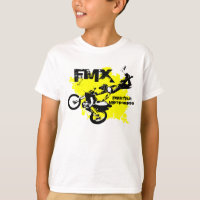 Jungen-Schmutz-Fahrrad-T - Shirt