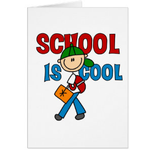 Jungen-Schule ist cool