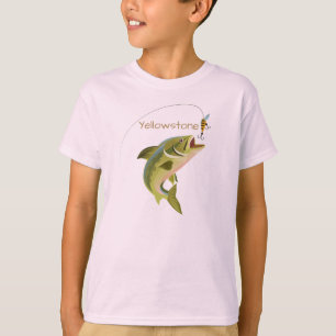 Jungen Shirt Yellowstone Fischerei