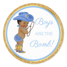 Jungen sind die Bombe! Cowboy Bath-Geschenk Etc Bl