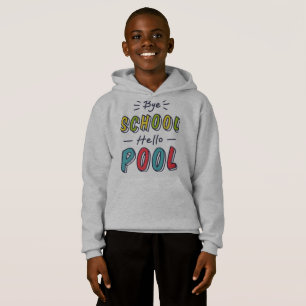 Jungen-Sommer-Escape-Hoodie - Lustiges "Bye Schule Hoodie