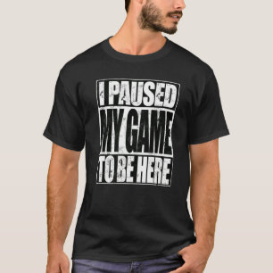 Jungen spielen lustiges Video Gamer-Teenager T-Shirt