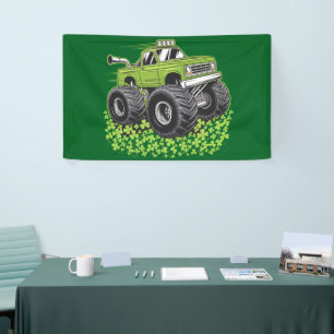 Jungen St. Patricks Day Kleinkind Glücklicher Mons Banner