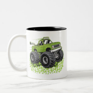 Jungen St. Patricks Day Kleinkind Glücklicher Mons Zweifarbige Tasse