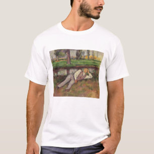 Jungen-Stillstehen Pauls Cezanne   T-Shirt