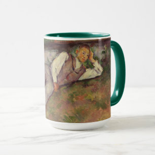 Jungen-Stillstehen Pauls Cezanne Tasse