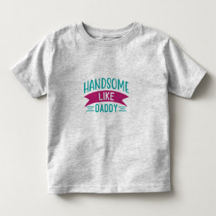 Jungen T-Shirt Hübsch wie Papa
