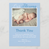 Jungen-Taufe/Taufe danken Ihnen zu kardieren