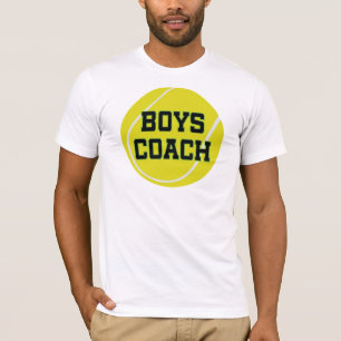 Jungen-Tennis-Trainer-Geschenk T-Shirt