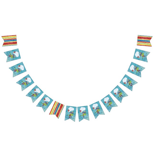 Jungen Toys Mixed Media BIRTHDAY Wimpelkette (Alle)