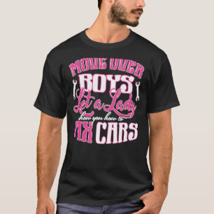 Jungen überholen Funny Car Reparatur Mädchen Weibl T-Shirt