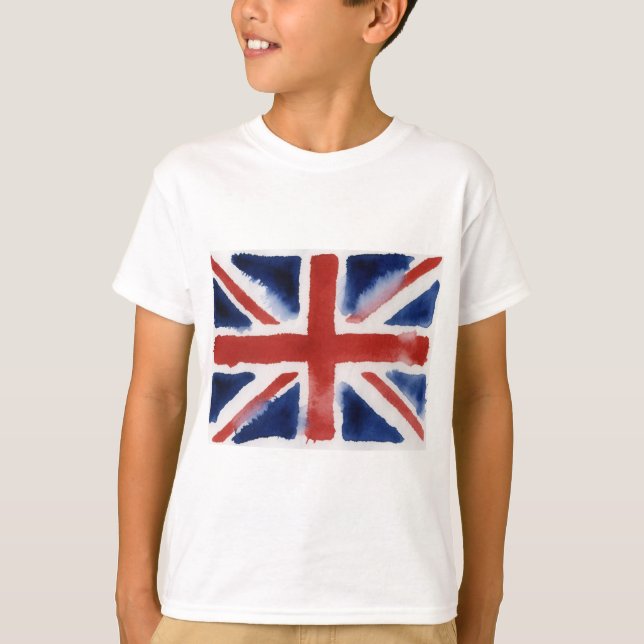 Jungen Union Jack T-Shirt (Vorderseite)