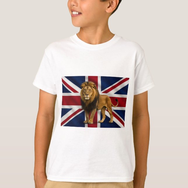Jungen Union Jack T-Shirt (Vorderseite)