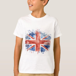 Jungen-Union-Jack-T-Shirt T-Shirt
