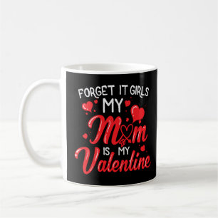 Jungen Valentinstag Mama ist meine Valentine Männe Kaffeetasse