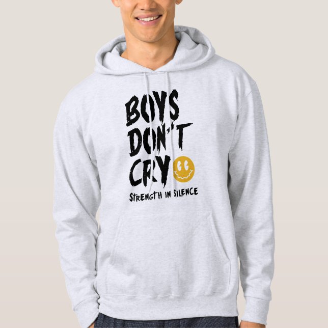JUNGEN WEINEN NICHT. HOODIE (Vorderseite)