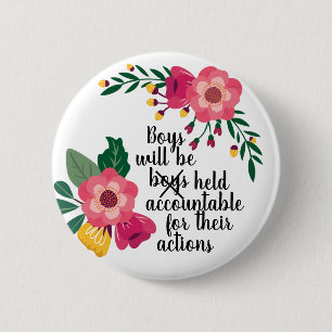 Jungen werden für ihre Handlungen zur Rechenschaf Button