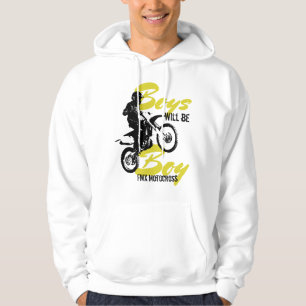 Jungen werden Jungen sein FMX Motocross hoodie