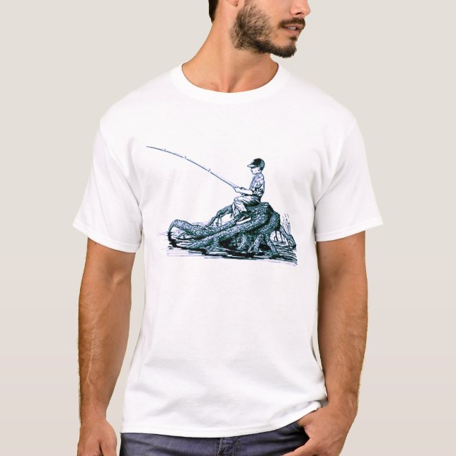 Jungenfischen T-Shirt (Vorderseite)