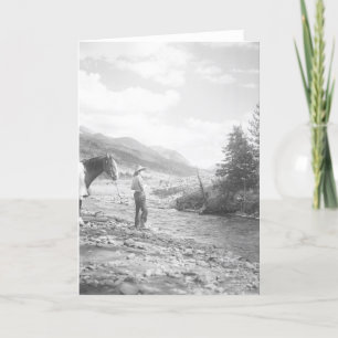 Jungenfliegenfischen Karte