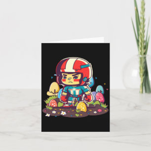 Jungenhelm Ostereier Fußball Ostern 3 Karte