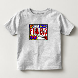 Jungenname Finneus Spinnennetz Superkräfte   Kleinkind T-shirt
