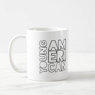 Junger Amerikaner Tasse