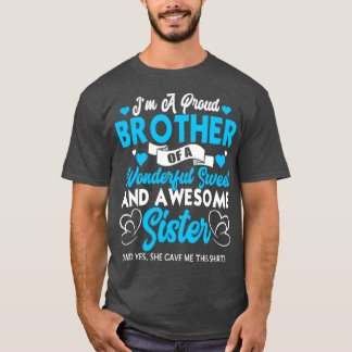 Junger Bruder von Schwester T-Shirt