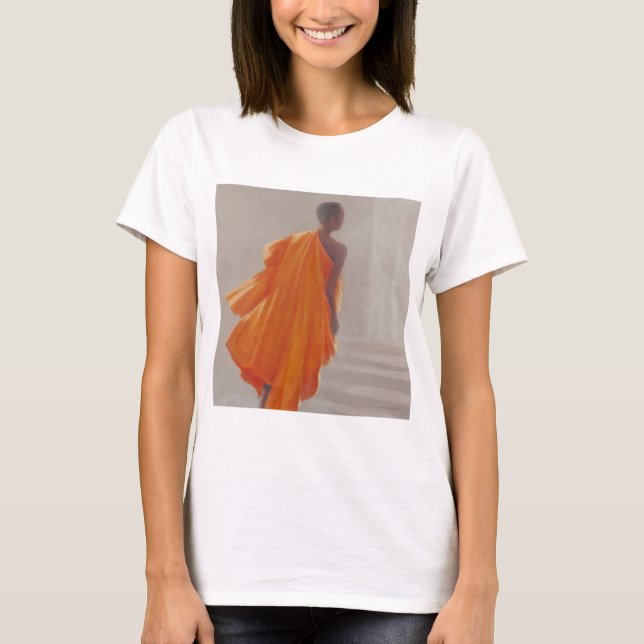 Junger buddhistischer Mönch 2014 T-Shirt (Vorderseite)