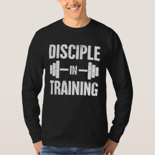 Jünger Christlicher Athlet Christliches Workout T-Shirt