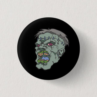 Junger Frankenstein grafischer Pinback Knopf Button