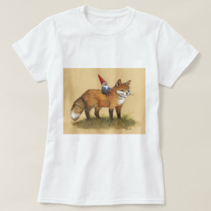 Junger Gnome und Fox T-Shirt