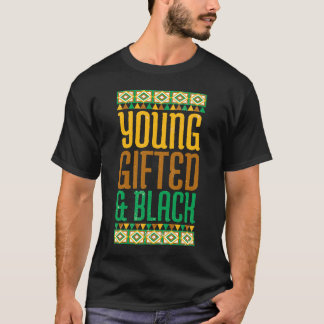 Junger Schwarzer Schwarze Geschichte BHM Afrikaner T-Shirt