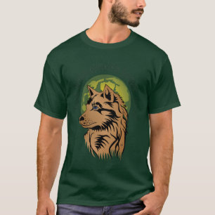 junger träumender Wolf T-Shirt